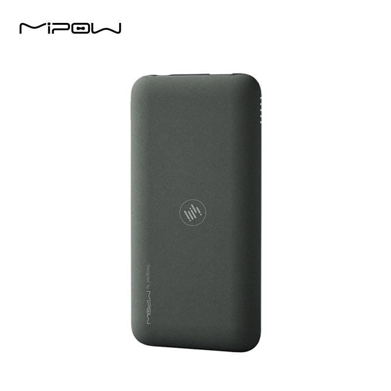 MIPOW 10000mAh Wireless Charging Power Bank – 10W Max Wireless Charging | Premium Quality