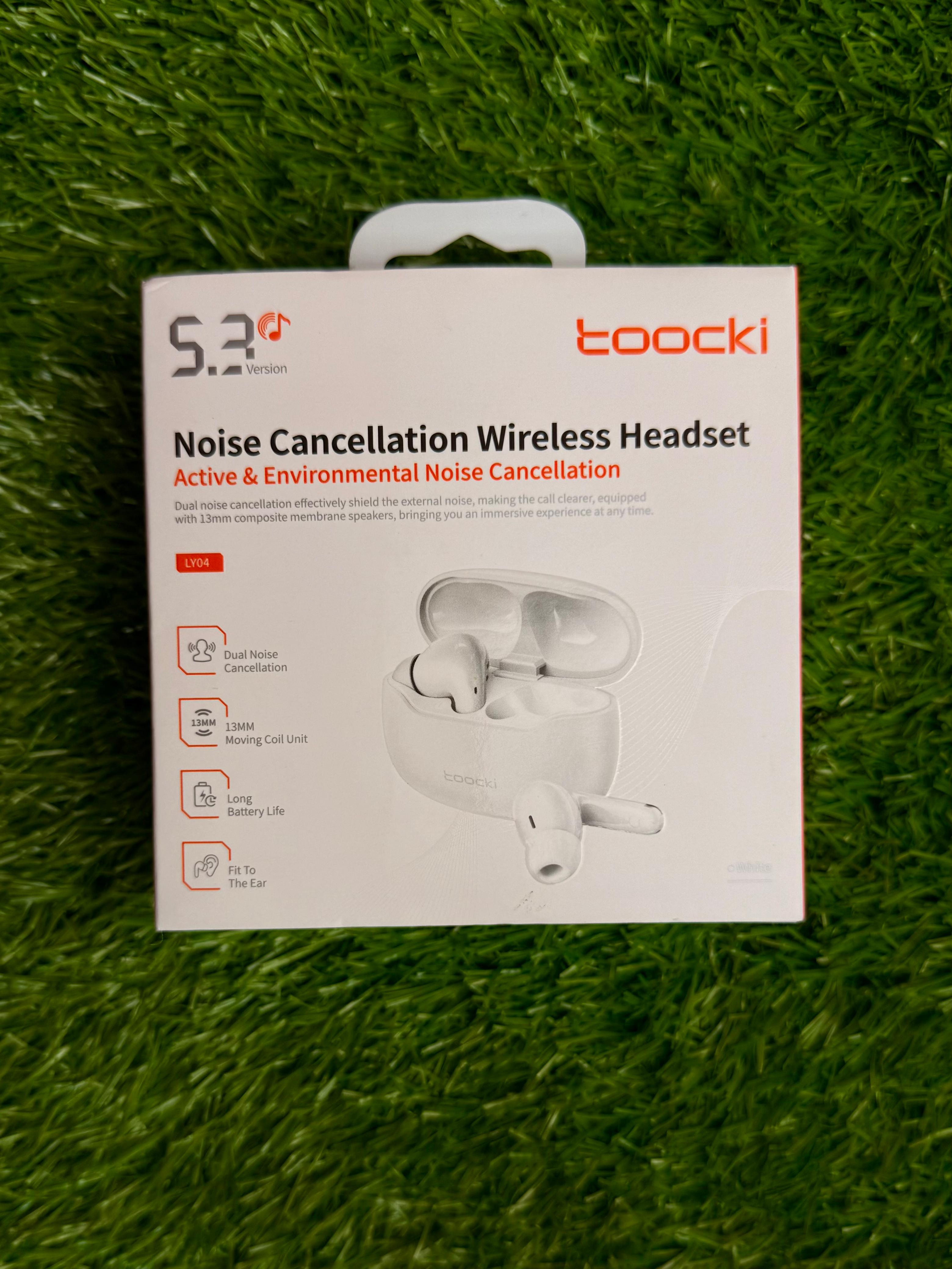 Toocki LY04 Wireless Earbuds – Bluetooth 5.3 with Dual Noise Cancellation