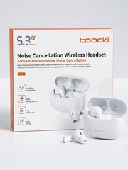 Toocki LY04 Wireless Earbuds – Bluetooth 5.3 with Dual Noise Cancellation
