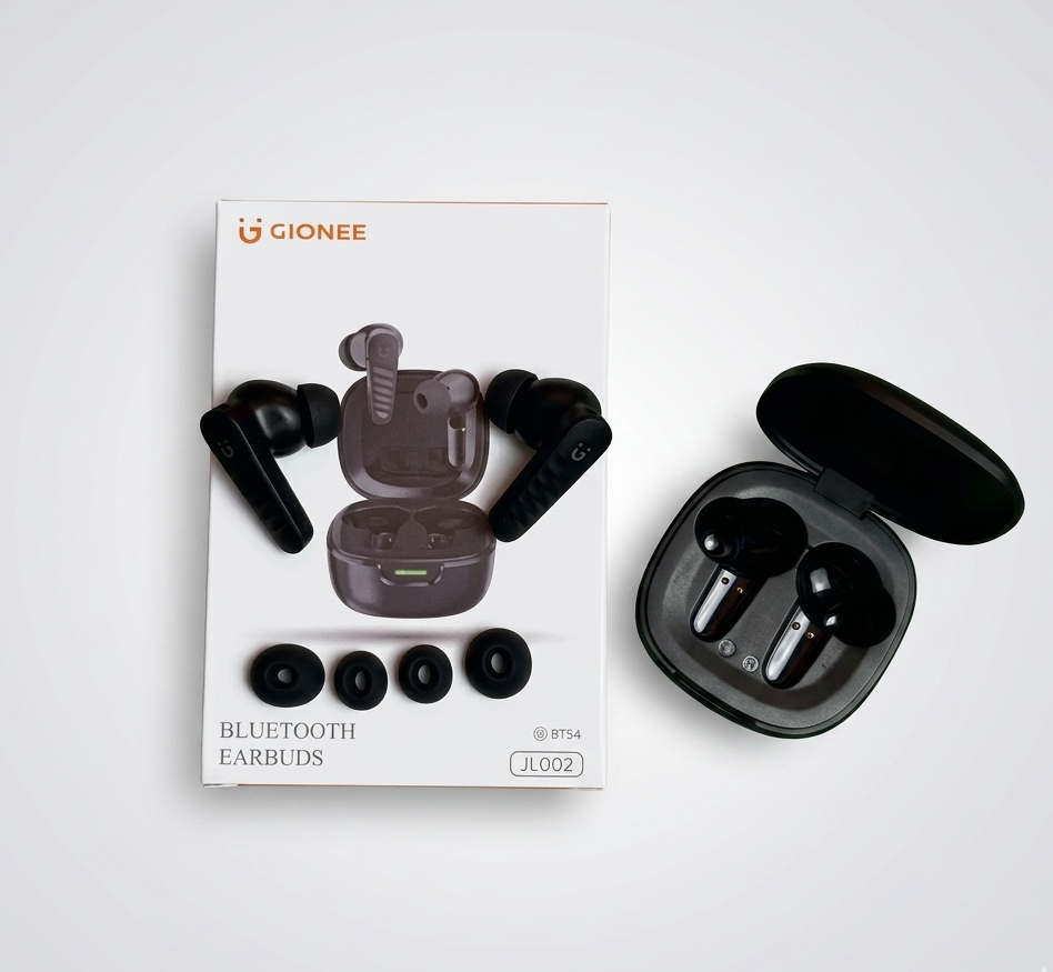 Gionee JL002 Wireless Bluetooth 5.4 Earbuds – Hi-Fi Stereo Sound & Smart Touch Control