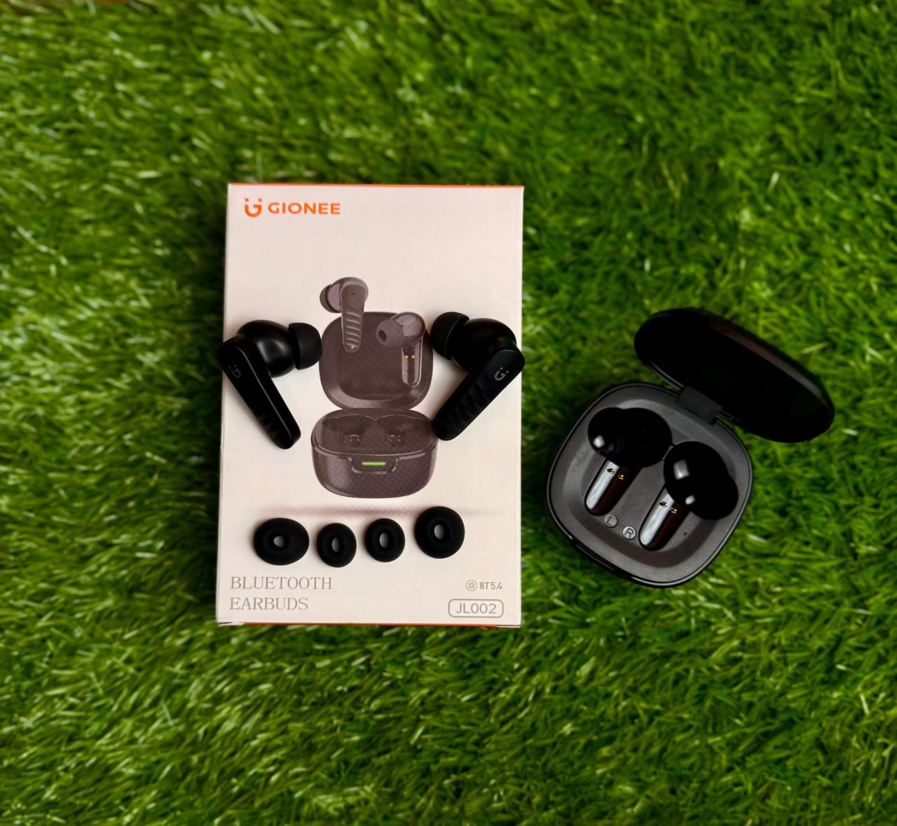 Gionee JL002 Wireless Bluetooth 5.4 Earbuds – Hi-Fi Stereo Sound & Smart Touch Control