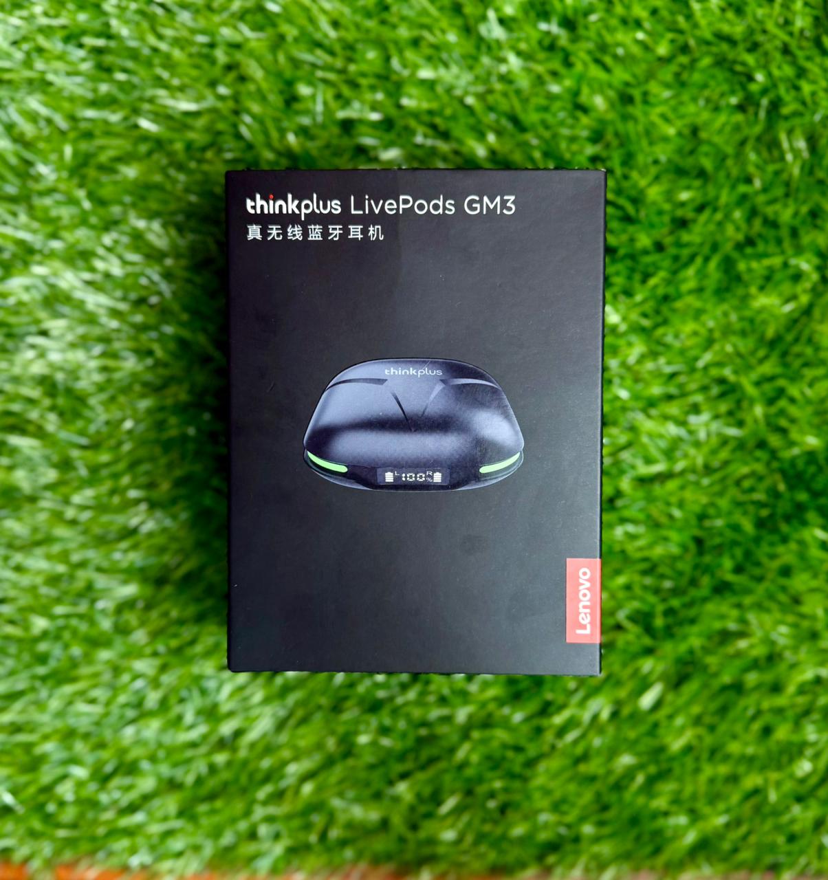 Lenovo Thinkplus LivePods GM3 Gaming Earbuds – Ultra-Low Latency & LED Power Display